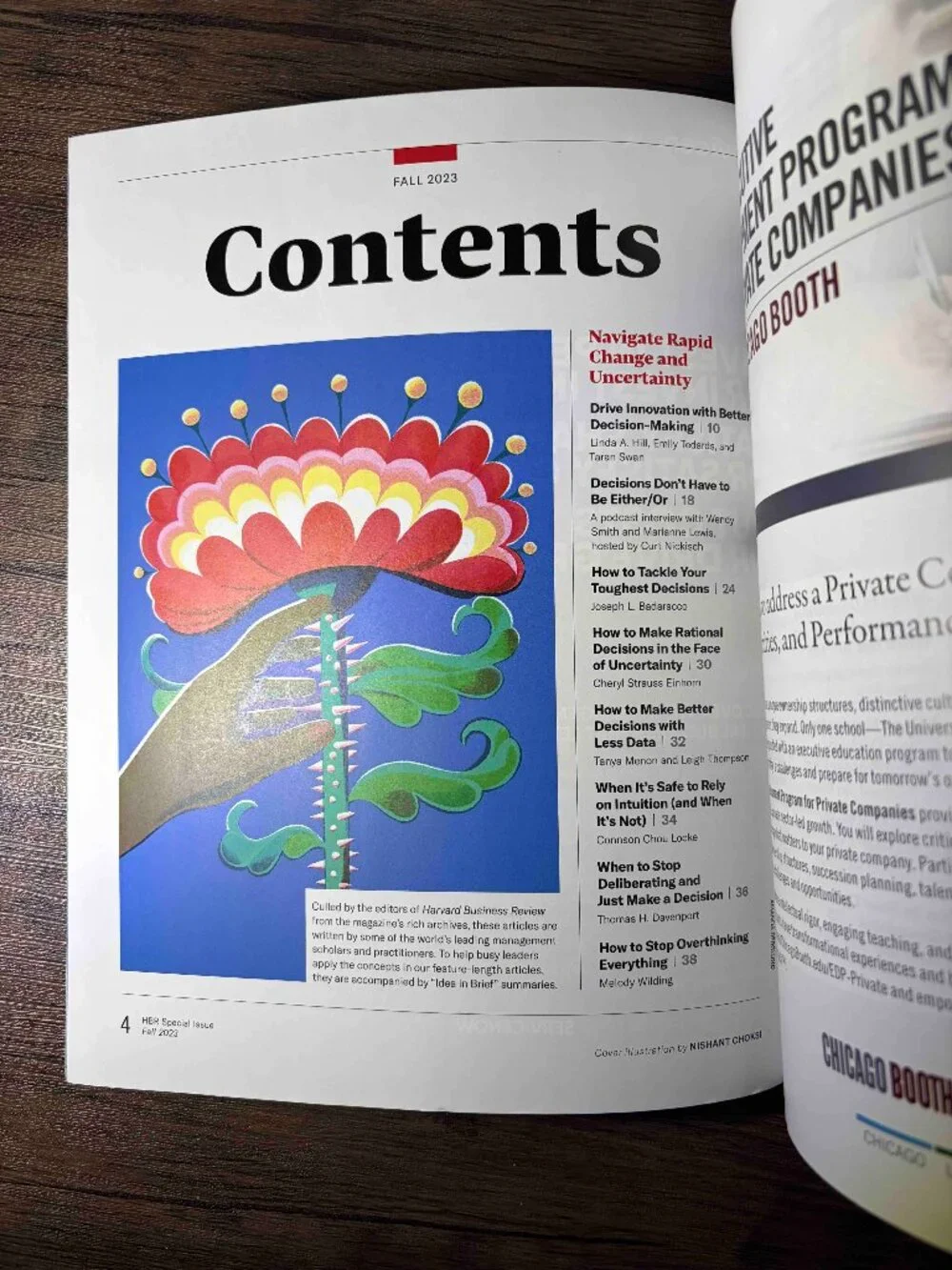 Harvard Business Review Fall 2023 How to Make Decisions Amid Chaos